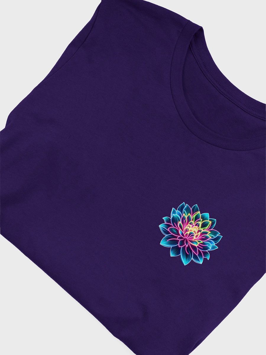Neon Lotus Flower T-Shirt product image (5)