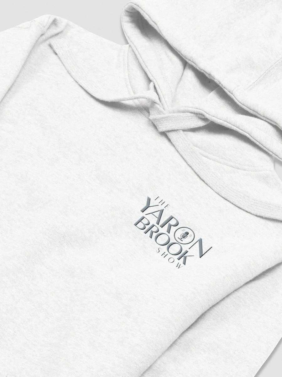Yaron Brook Show Cotton Heritage Unisex Premium Hoodie (white) product image (3)