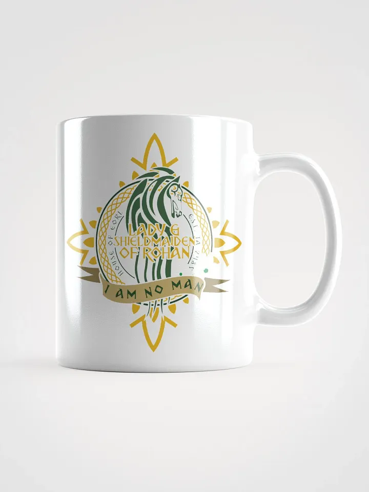 Lady & Shieldmaiden of Rohan Glossy Mug | Éowyn’s Iconic Quote product image (2)