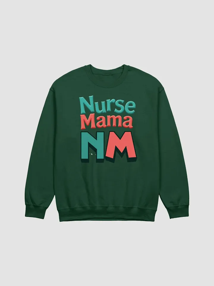 Nurse Mama NM Crewneck Sweatshirt product image (5)