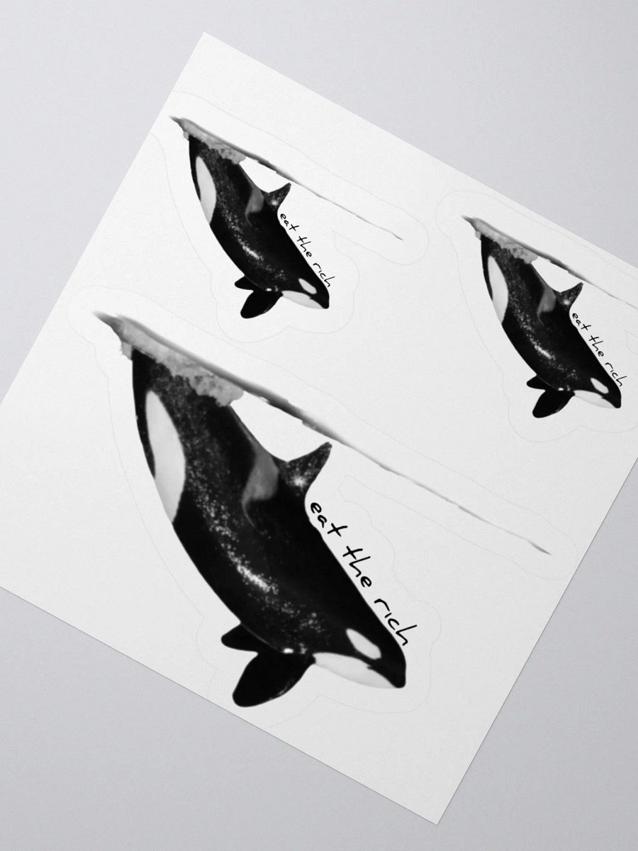 Eat the Rich Stickers product image (6)