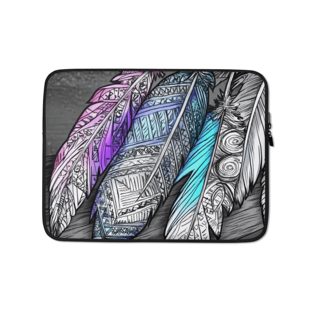 G Feathers, Laptop Sleeve product image (2)