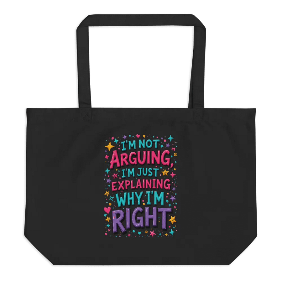Righteous Explanation Organic Tote product image (1)