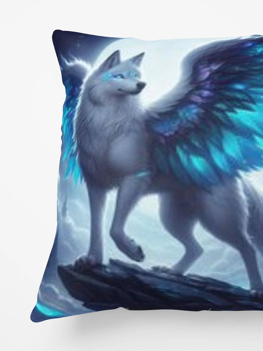 spirt wolf with wings pillow product image (4)