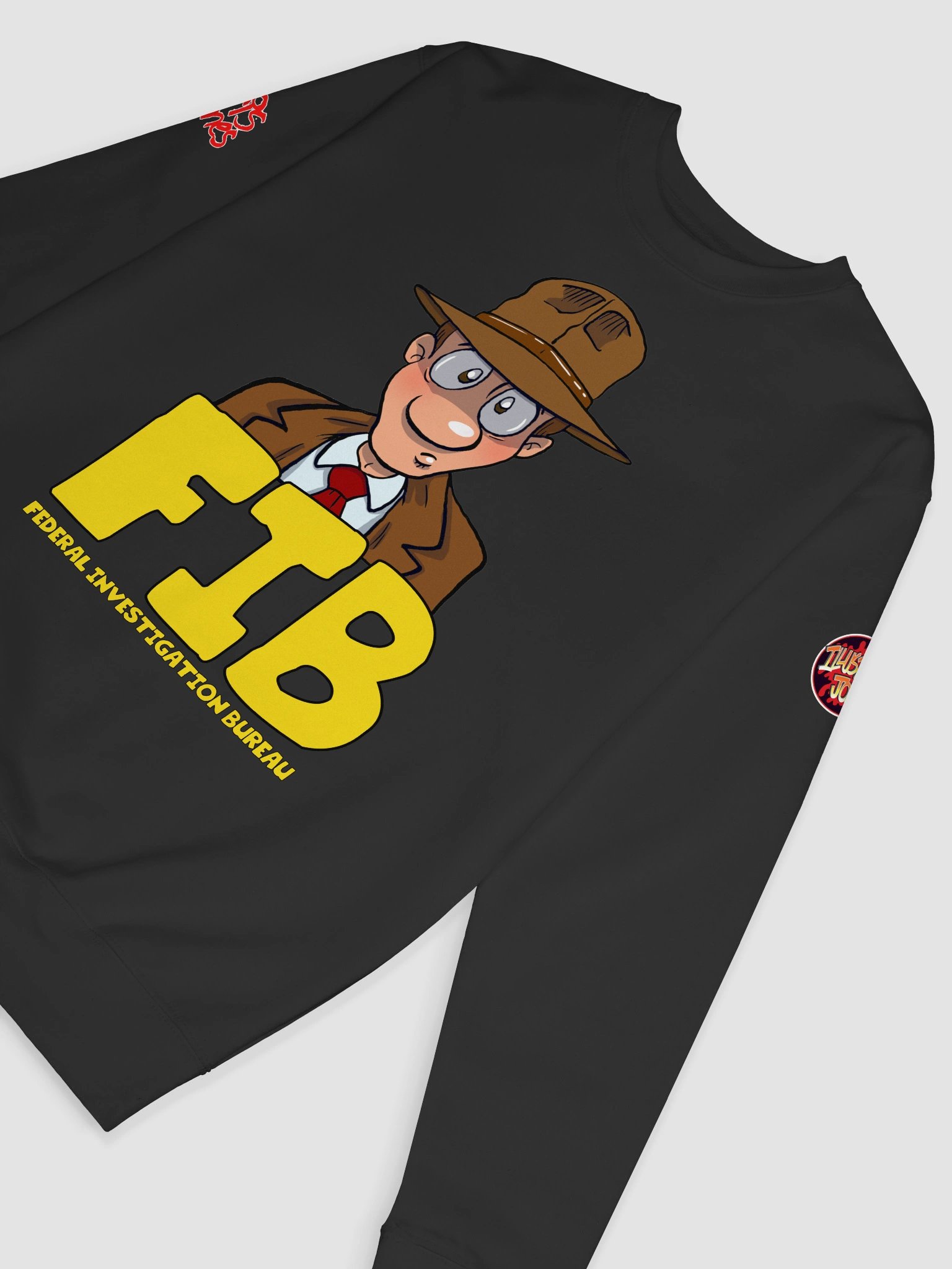 FIB FEDERAL INVESTIGATION BUREAU deluxe sweatshirt product image (45)