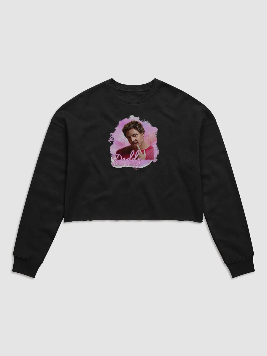 Playful Daddy State of Mind Crop Sweatshirt product image (1)