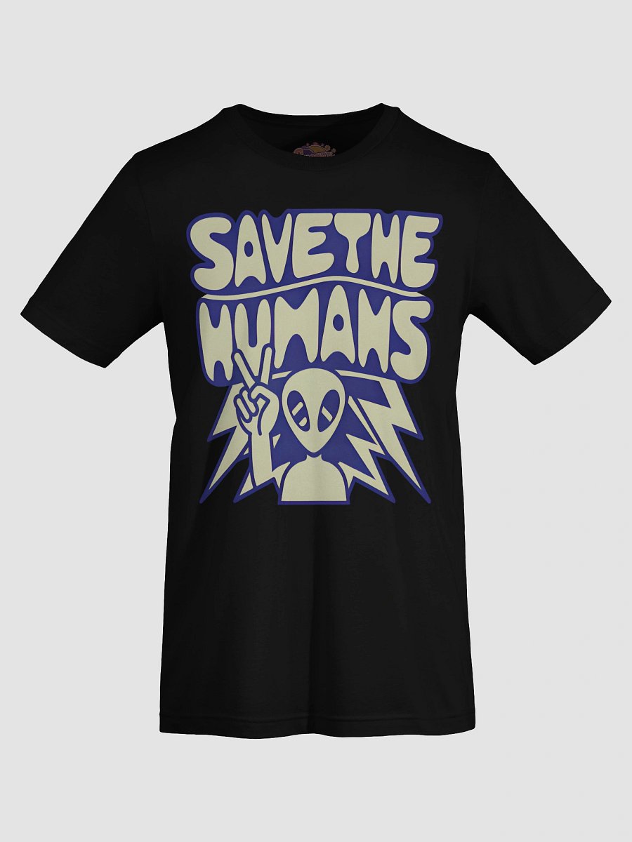 Peaceful Alien Save the Humans T-Shirt product image (5)
