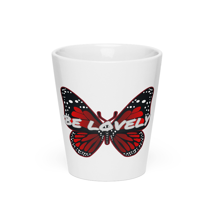 Be Lovely Butterfly Flutter Latte Mug product image (3)