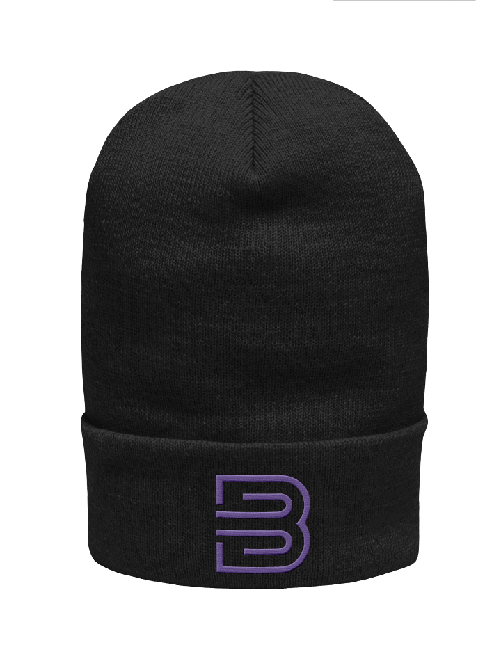 Purple B Premium Beanie product image (2)