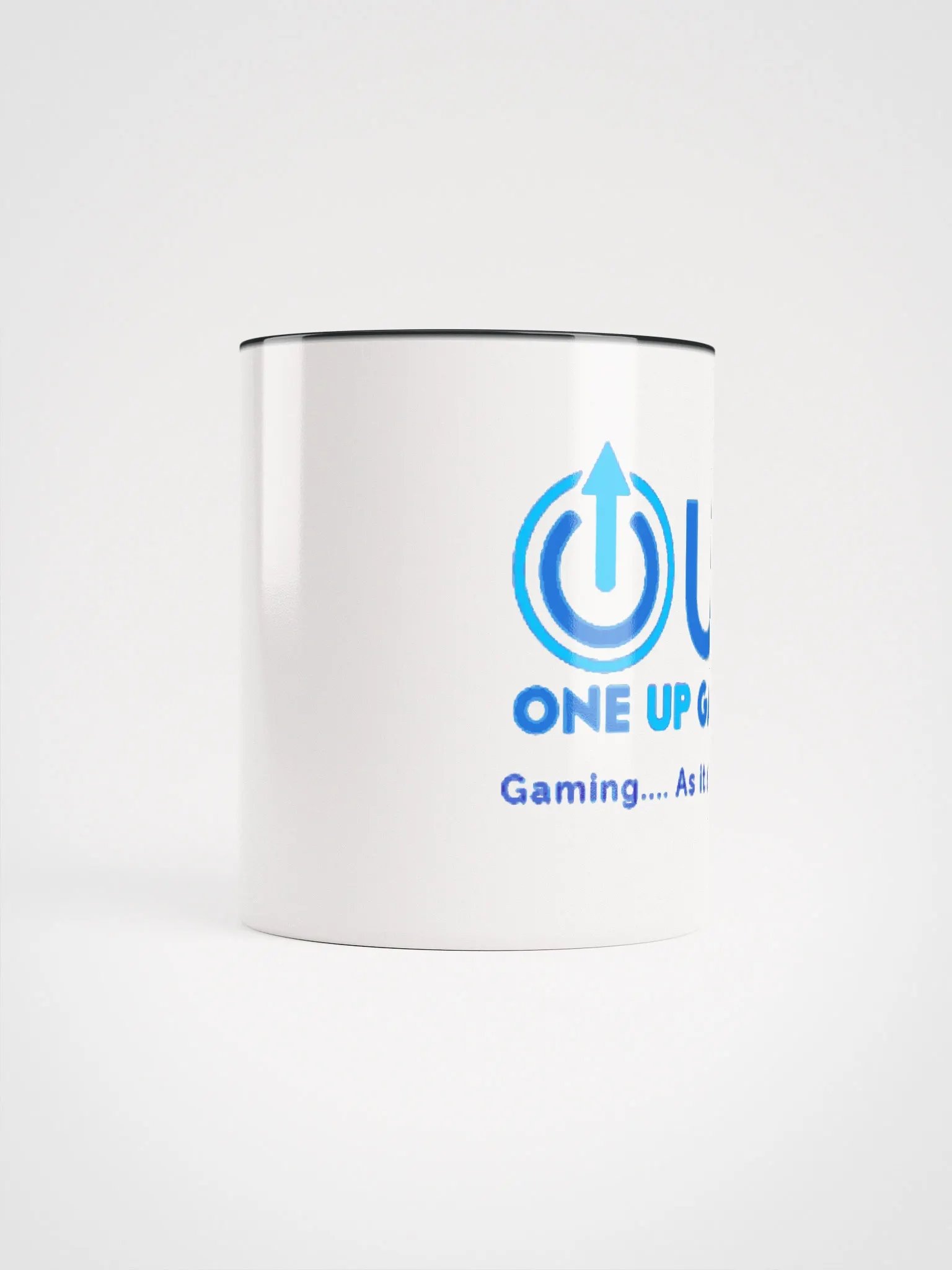 OUG Logo Blue Ceramic Mug with Color Inside product image (5)