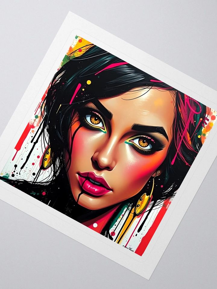 Vibrant Femme Fatale Stickers product image (2)
