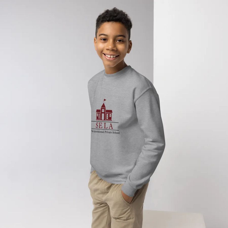 SELA Youth Crew Neck Sweatshirt product image (1)