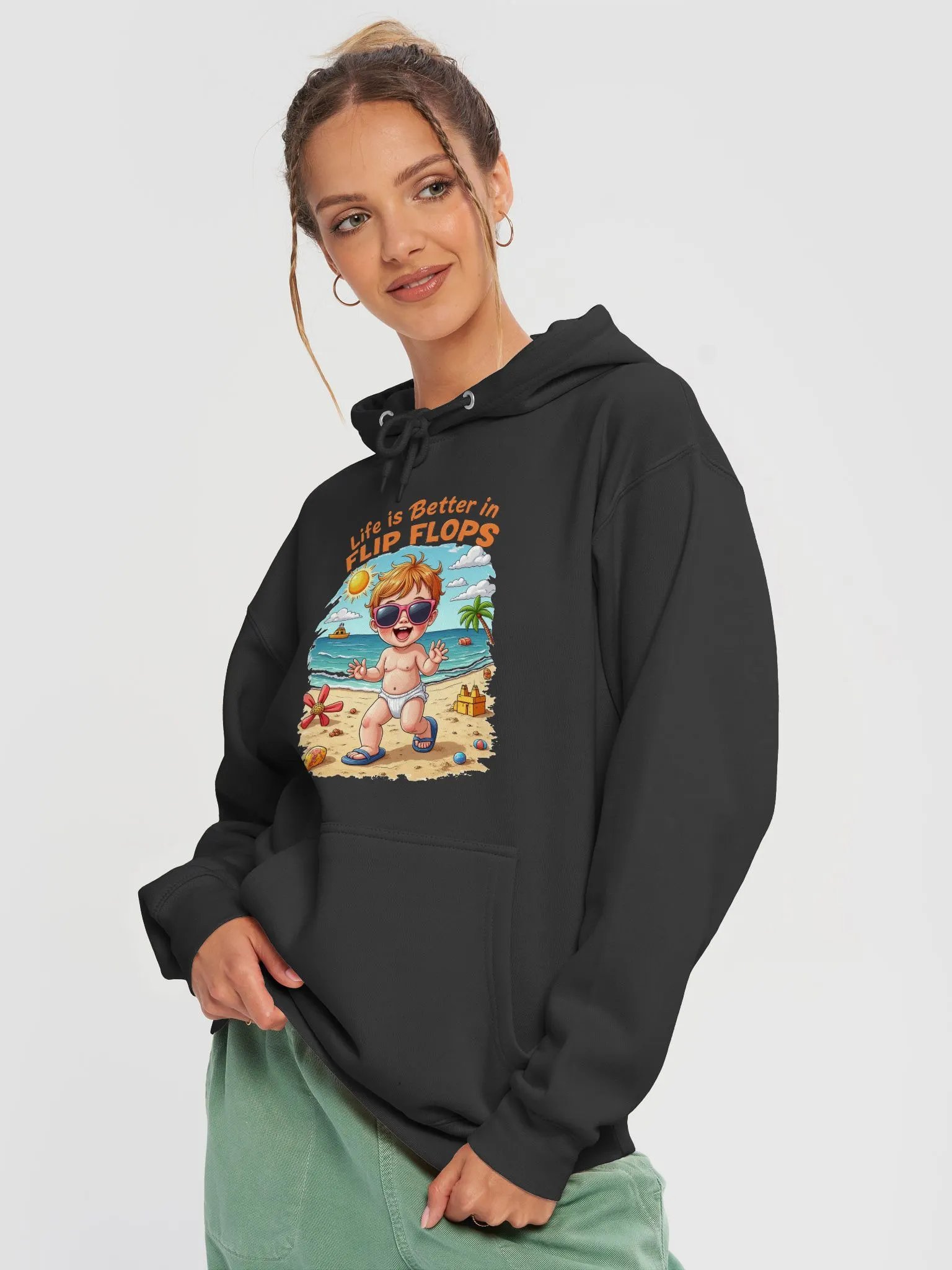 Life is Better in Flip Flops Hoodie product image (21)