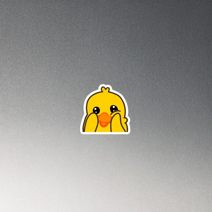 Squishy Duck Die-Cut Magnet product image (2)