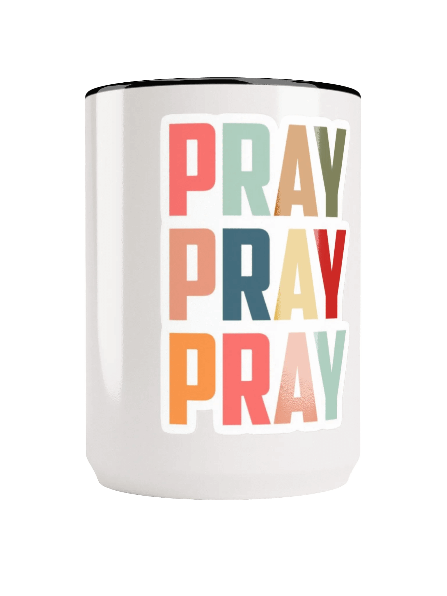 Vibrant Pray Ceramic Mug product image (1)
