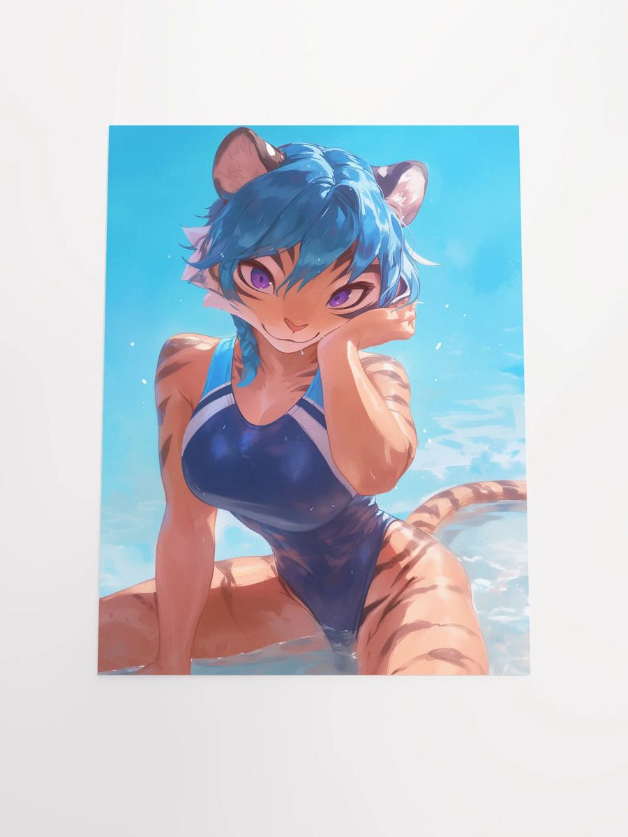 Feline Fantasy Beach Poster product image (7)