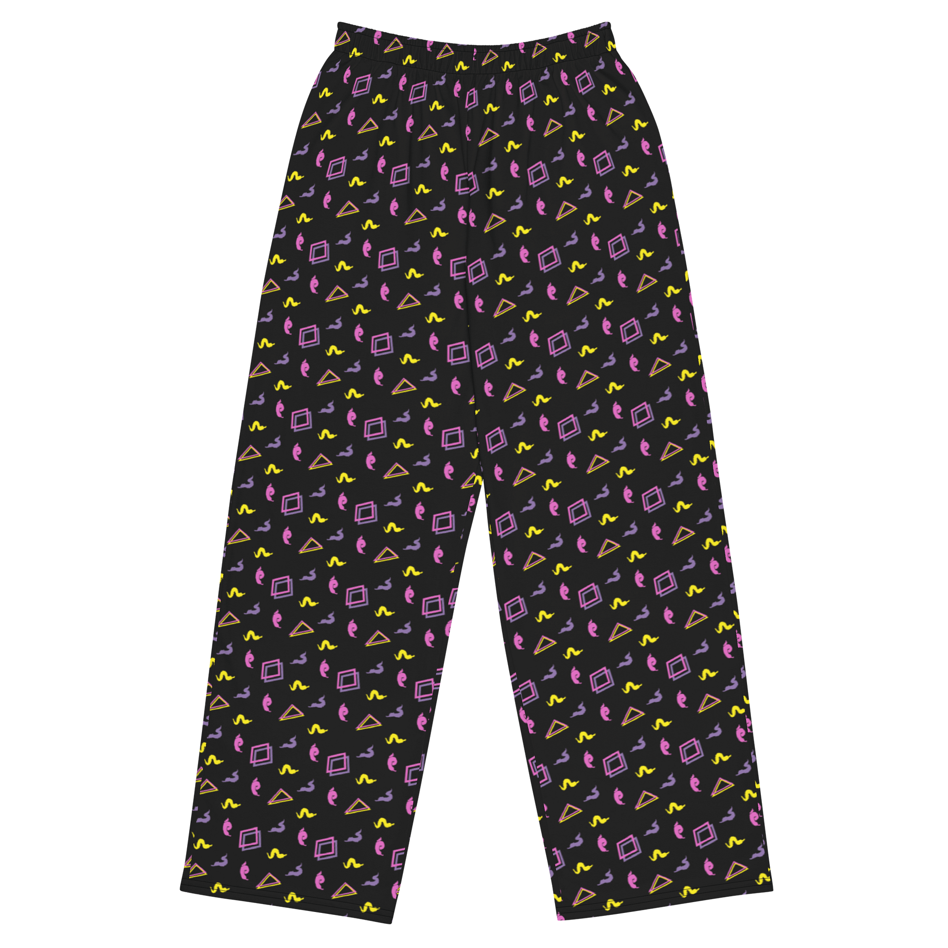 Oh Worm pattern wide leg pants product image (1)