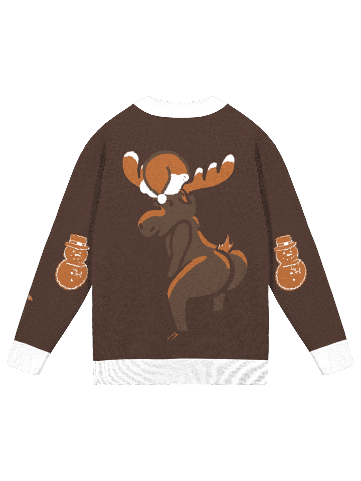 Moose Twerk Gingerbread Cardigan product image (10)