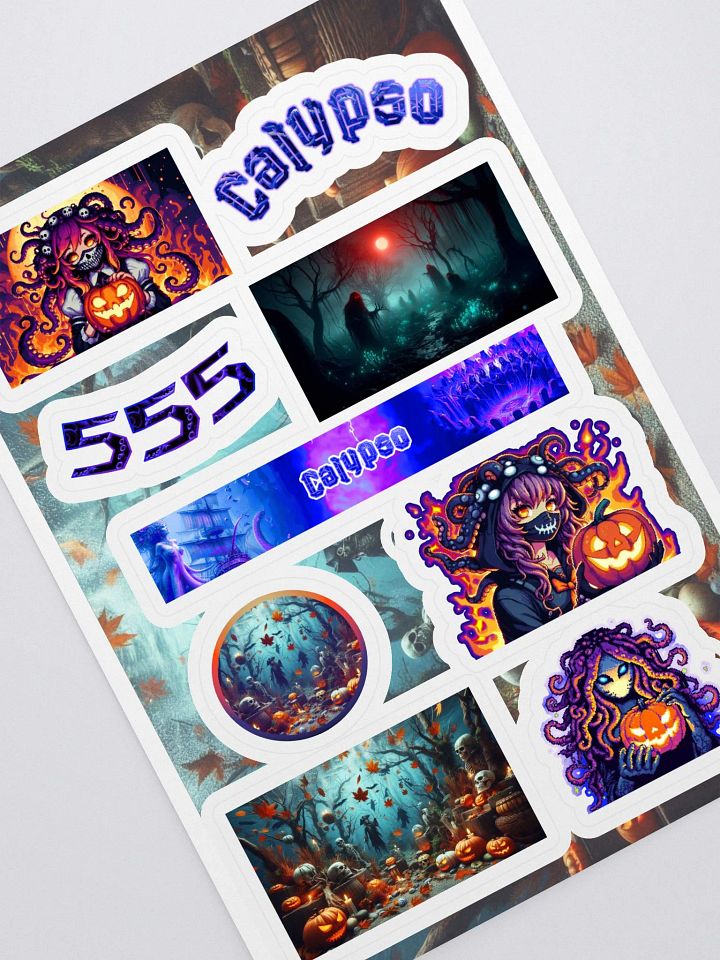 Spooky Halloween Sticker Sheet product image (1)