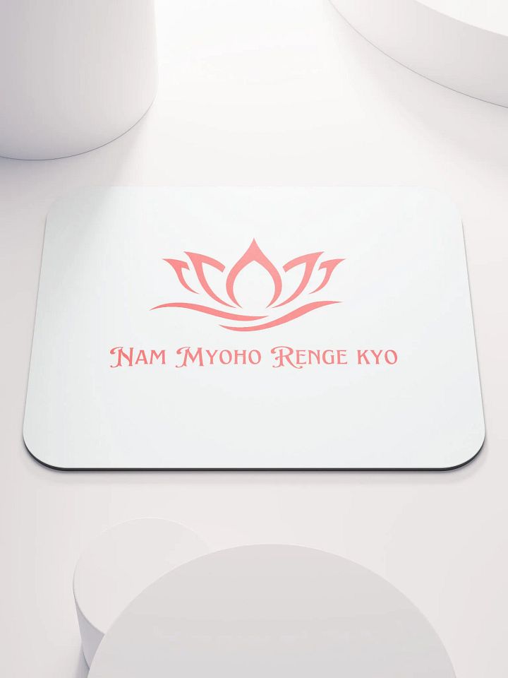 NMRK Lotus Harmony Mouse Pad (Red) product image (1)