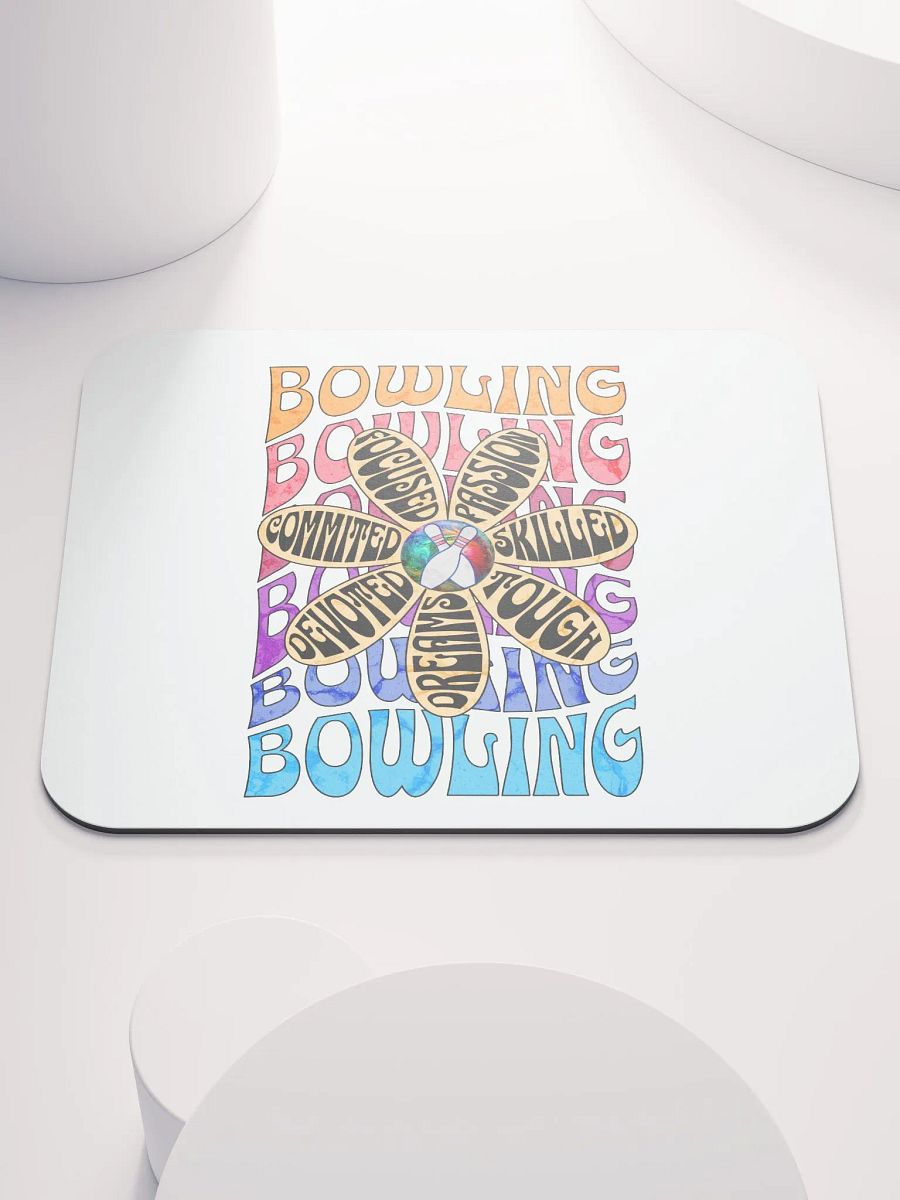 Flower Bowling Dreams Mouse Pad product image (1)