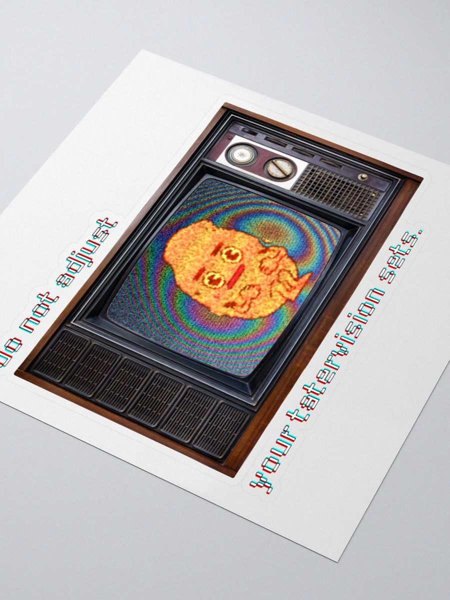 TATERVISION kiss-cut sticker product image (3)