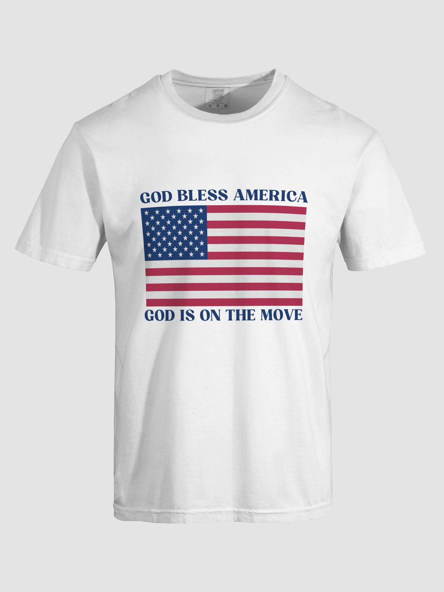 God Bless America T-shirt (dark font) product image (19)
