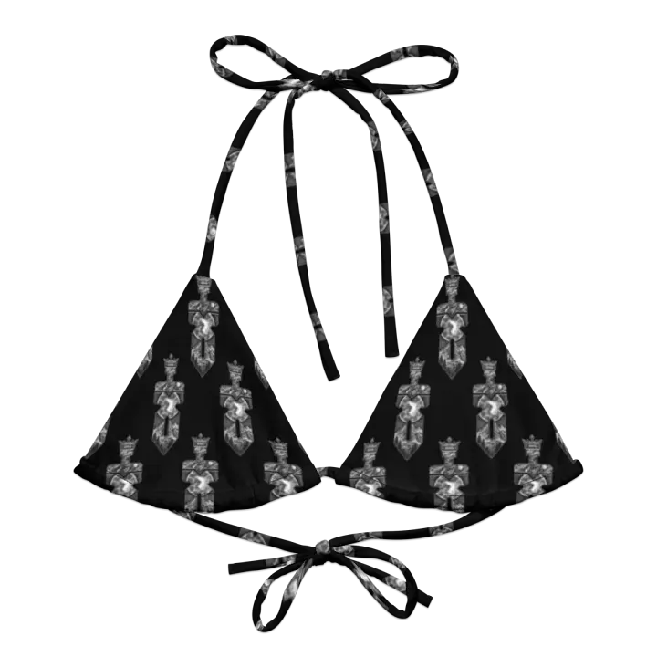 Black and White Bikini Top - PAO product image (1)