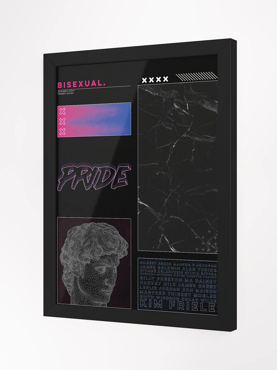 Bisexual Pride Framed Poster product image (8)