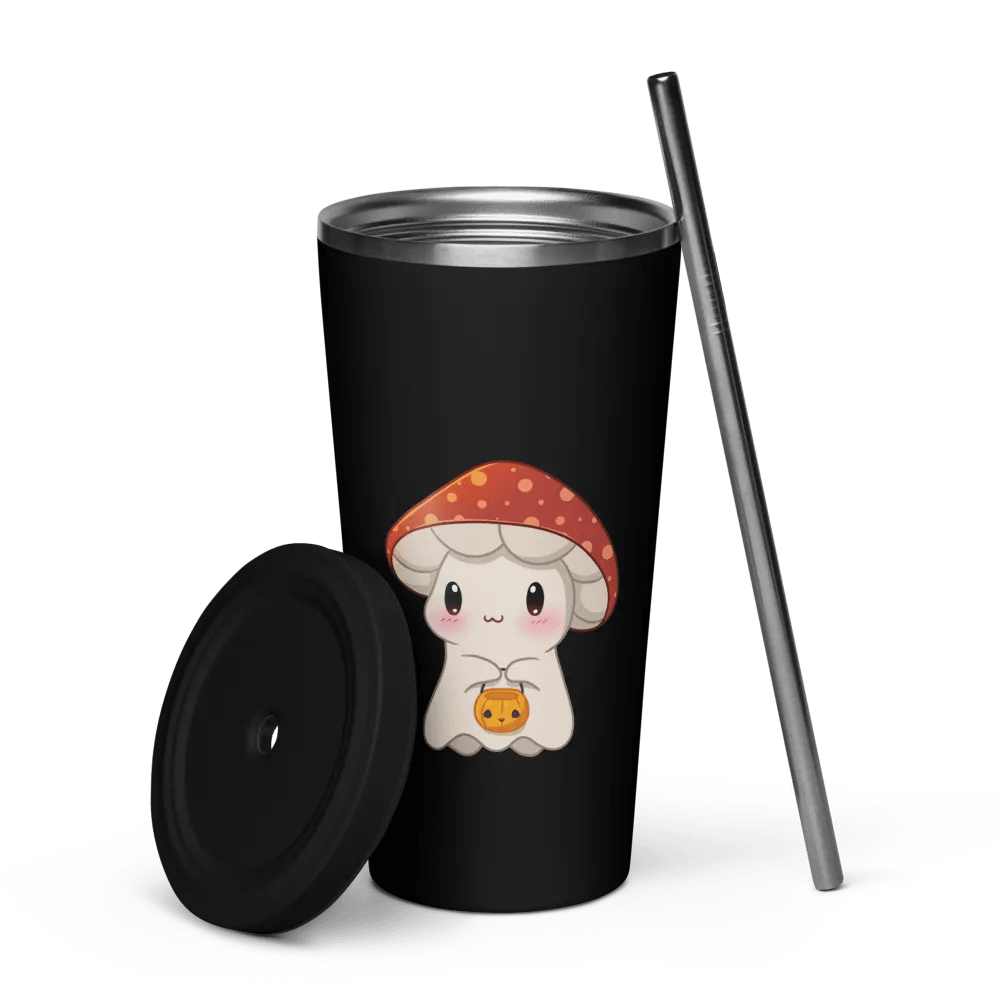 Mushie Ghost Insulated Tumbler product image (5)