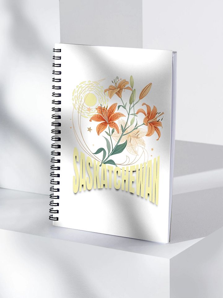 Tiger Lily Saskatchewan Sun Spiral Notebook product image (1)