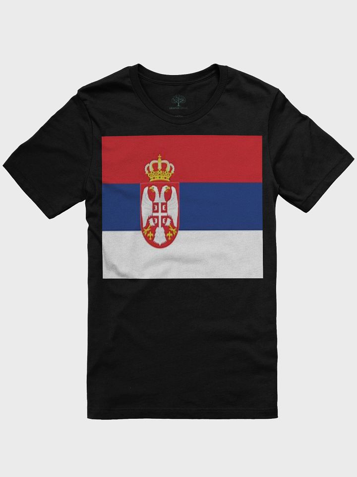 Serbia Flag Unisex T-Shirt - Celebrate Serbian Heritage - Sizes XS-5XL product image (1)