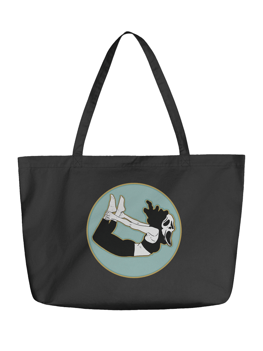 A Villain’s Yoga (3); tote bag product image (1)