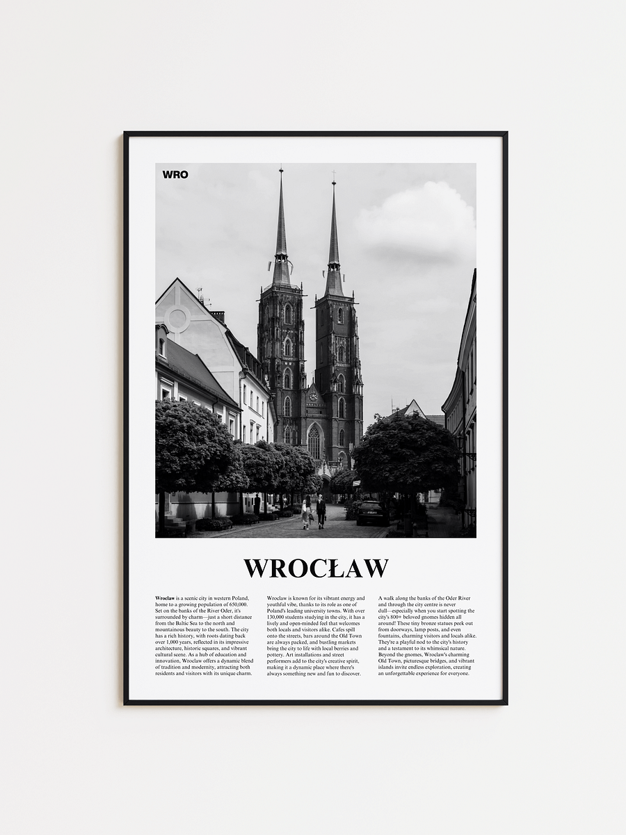 Wroclaw 03 Newspaper Poster product image (1)