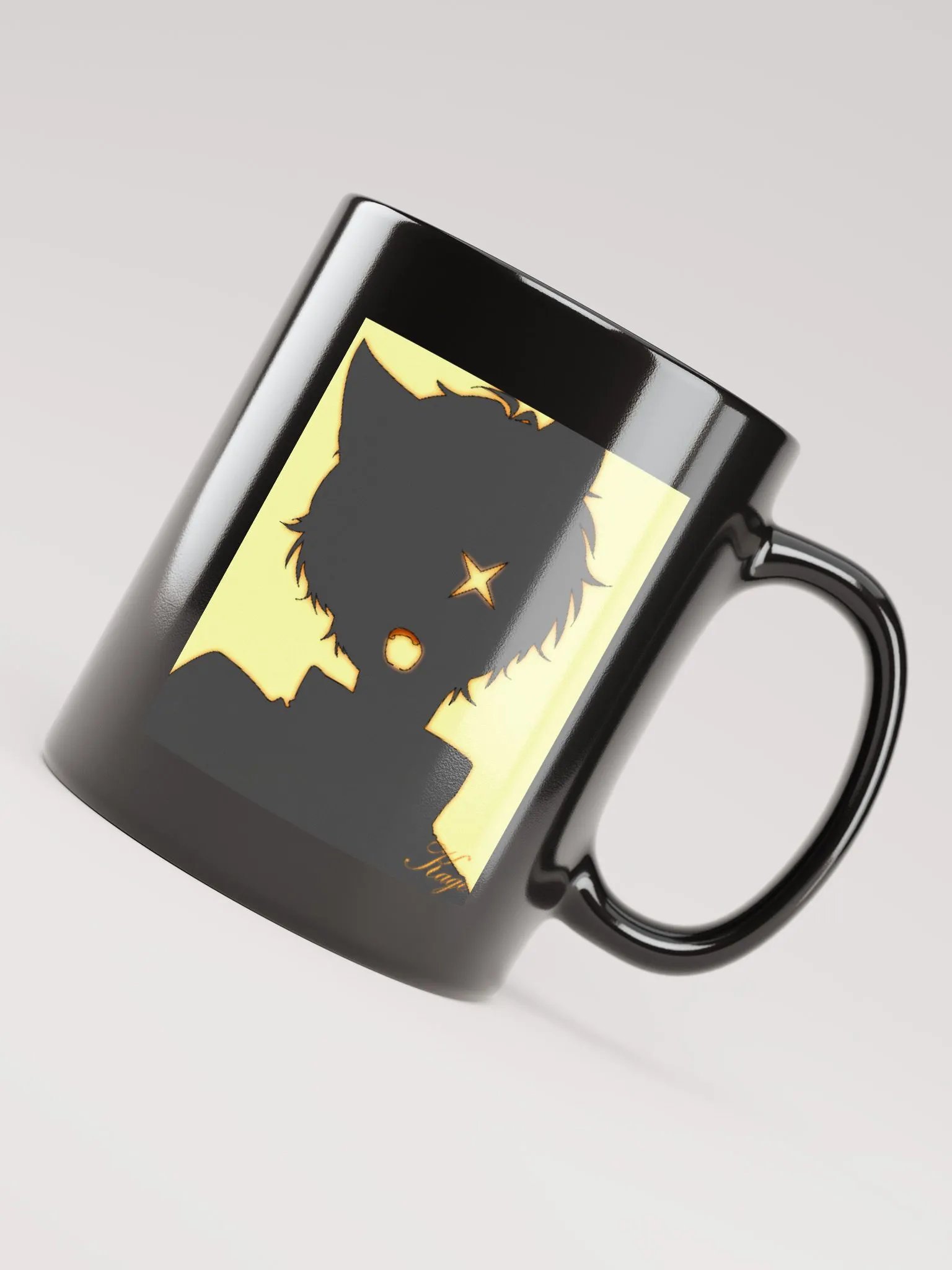 Kage Mug - Black Glossy Mug product image (4)