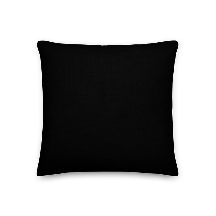Nice, Naughty, Chaotic Black Pillow product image (3)