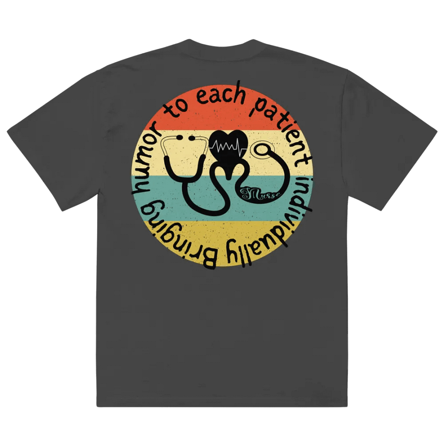 Bringing humor to each patient individually Oversized Tee product image (13)