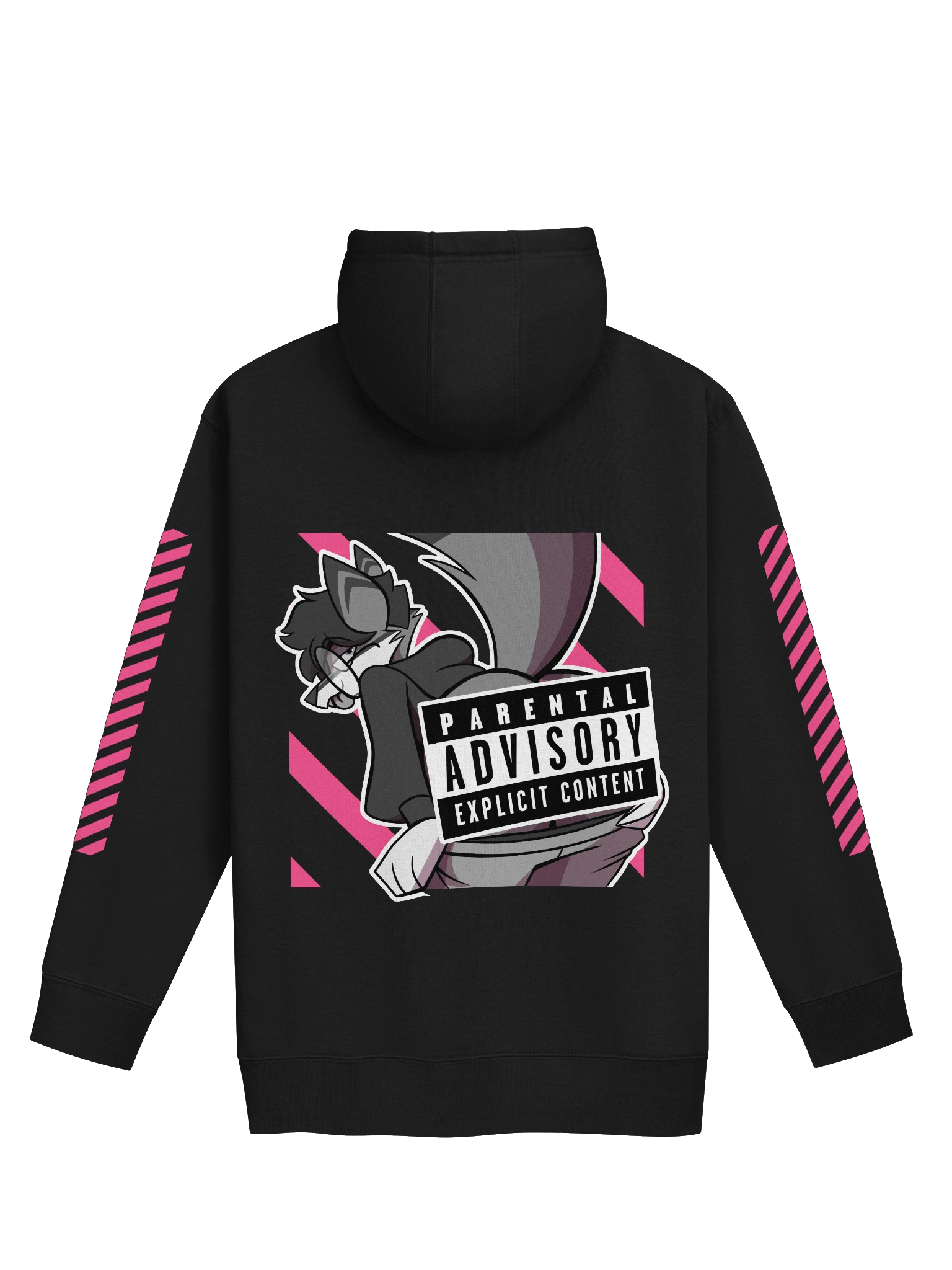 Parental Advisory Hoodie 🐺🚫 product image (2)