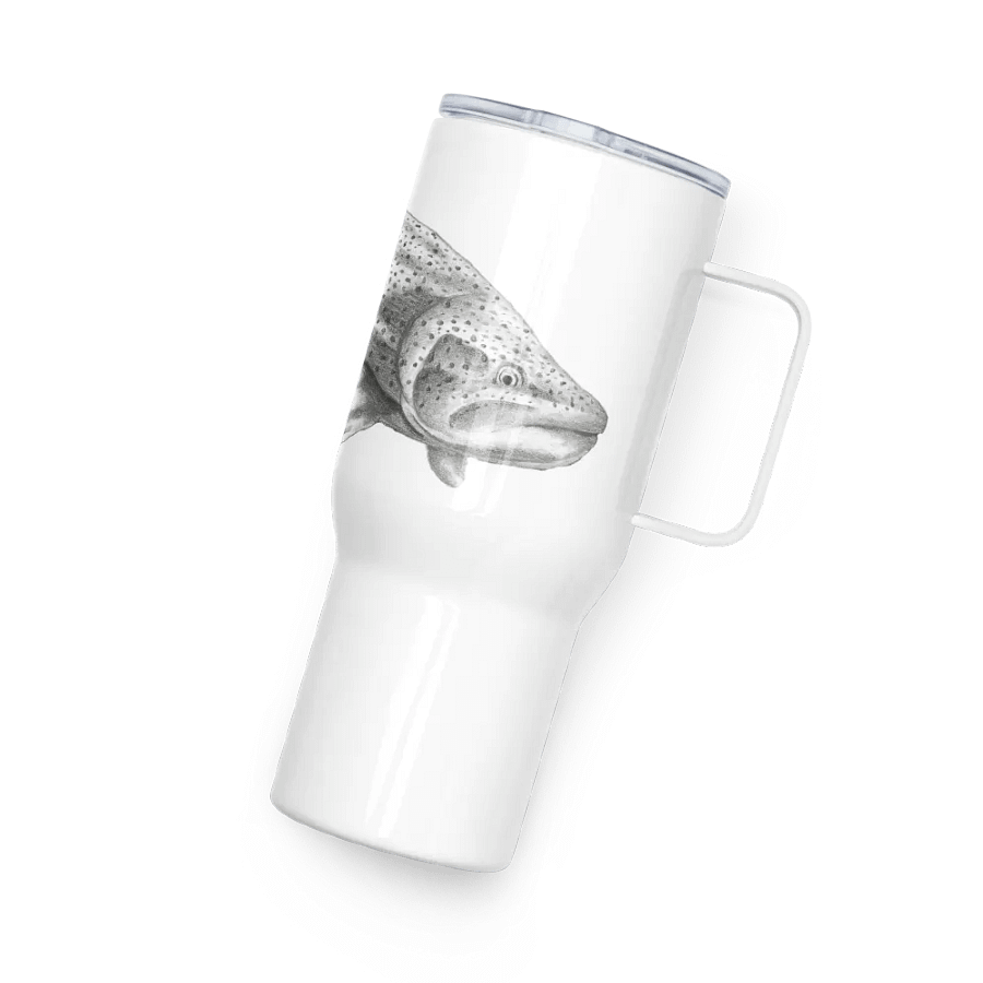Trout Drawing Travel Cup product image (4)