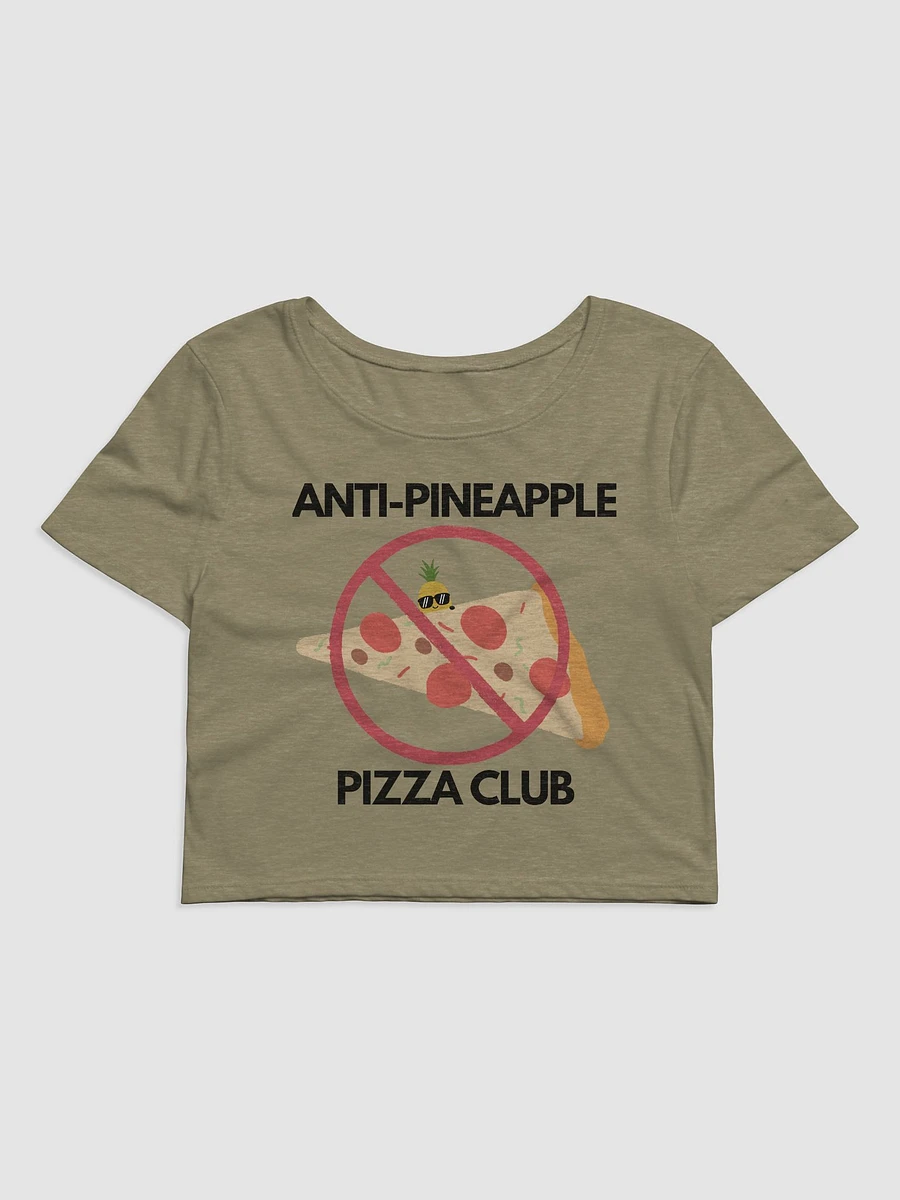 Anti Pineapple Pizza Blk Lettering Cut Off Tee product image (2)