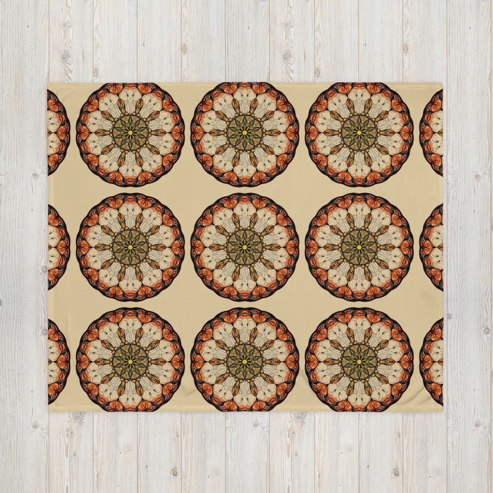 Mandala Elephants Throw Blanket product image (7)