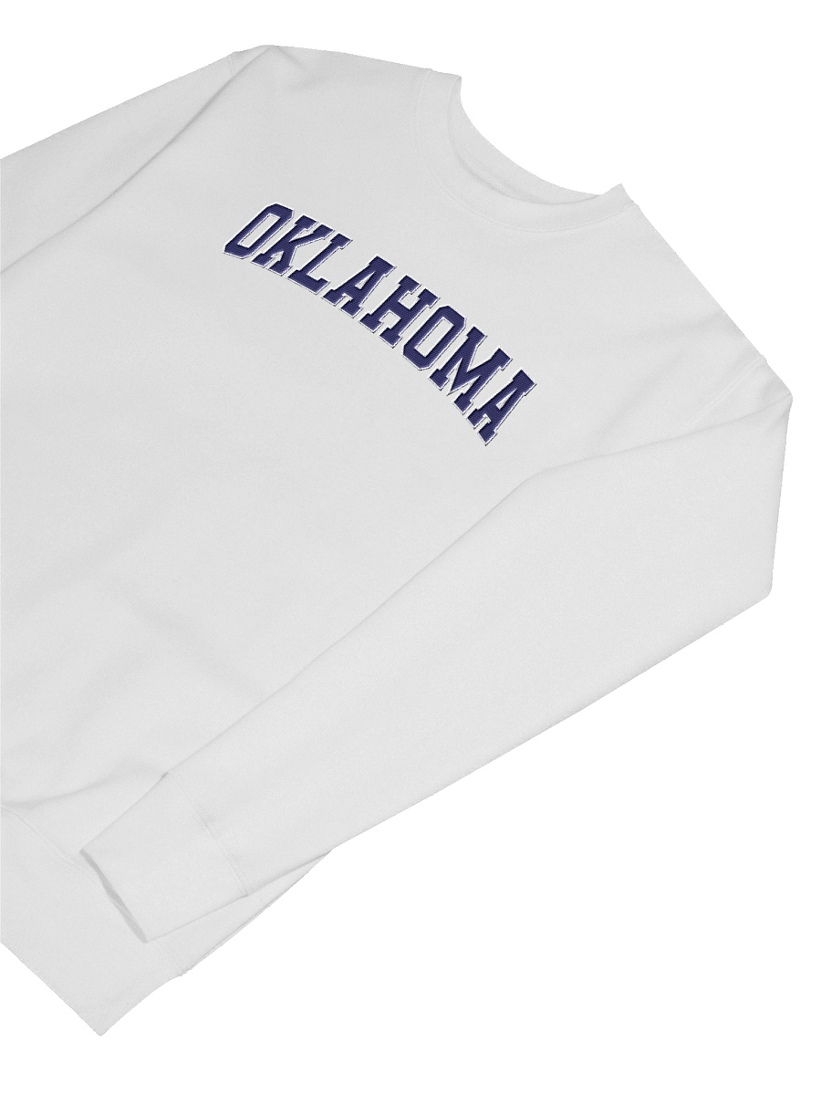 Oklahoma Vintage Stylish Embroidery Premium Sweatshirt product image (71)