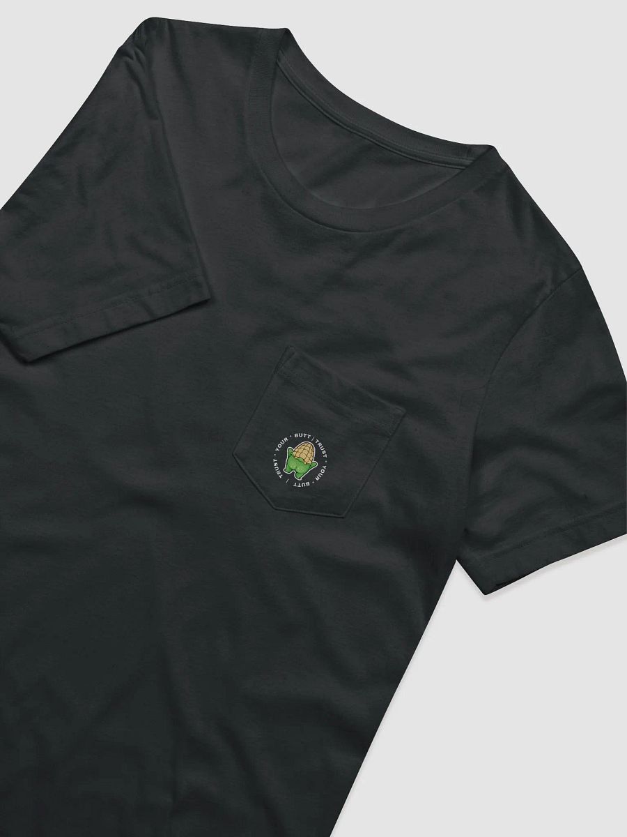 * Trust * Your * Butt * Black Pocket Tee product image (2)