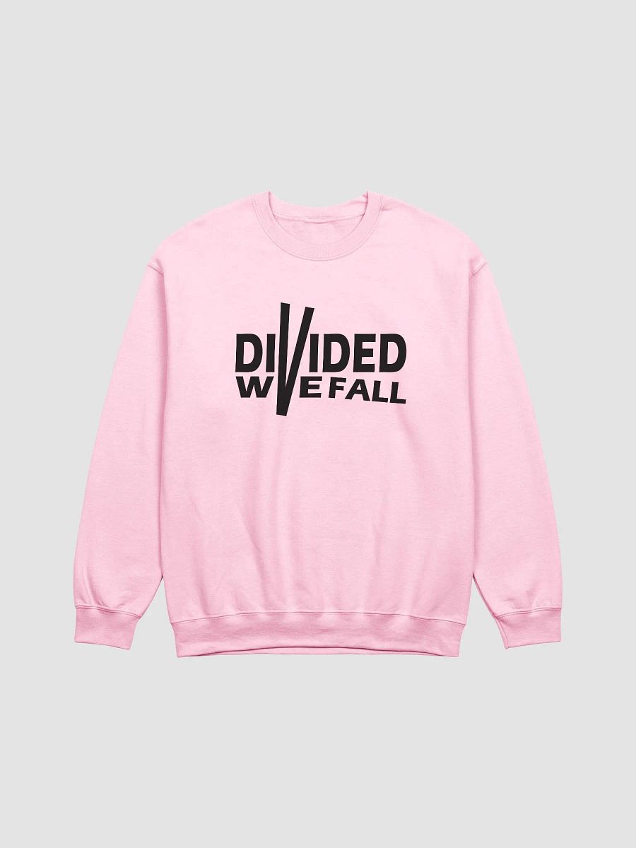 Divided We Fall - Black - Gildan Classic Crewneck Sweatshirt product image (2)
