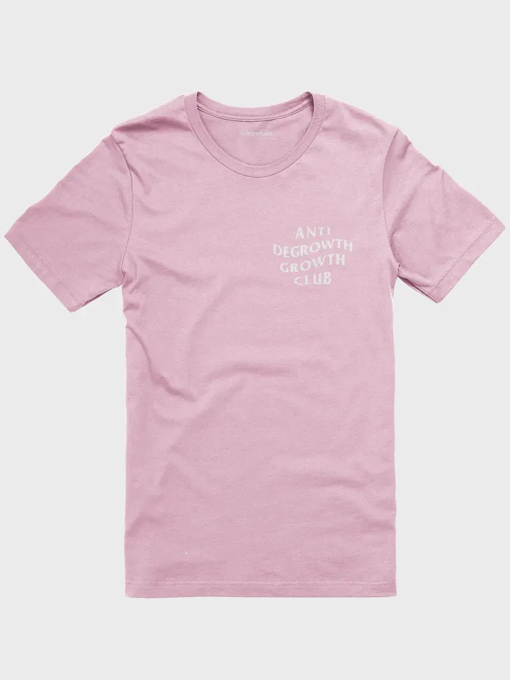 anti degrowth growth club t-shirt - 100% cotton product image (2)