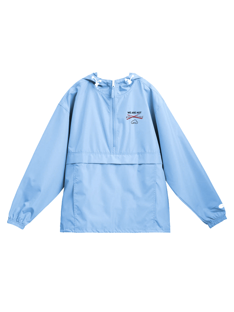 We are NOT porn addicted HAC Champion Packable Jacket product image (6)