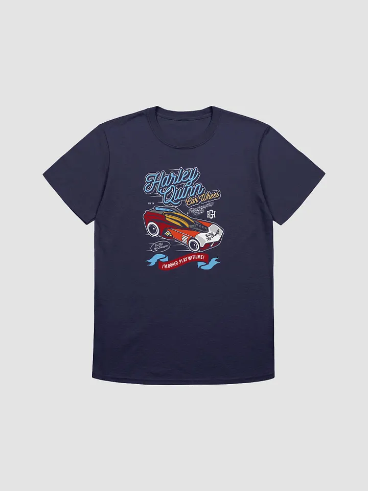 Harley Quinn Car Wheel Unisex T-Shirt product image (1)