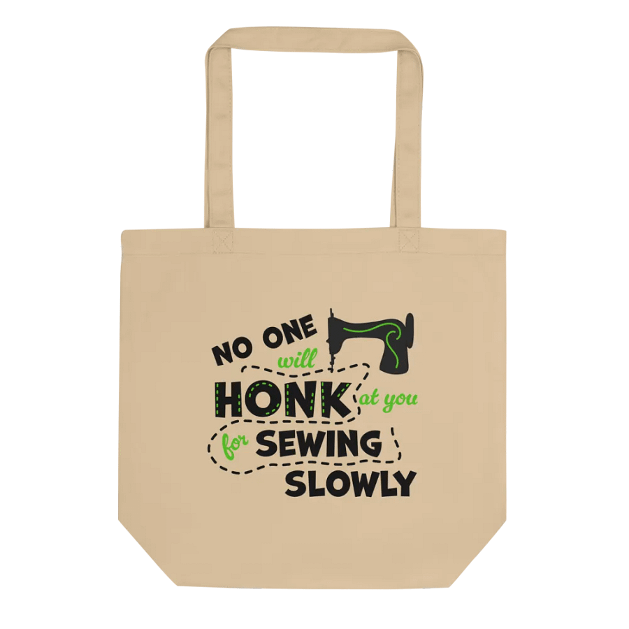 Sew Slowly Tote product image (1)