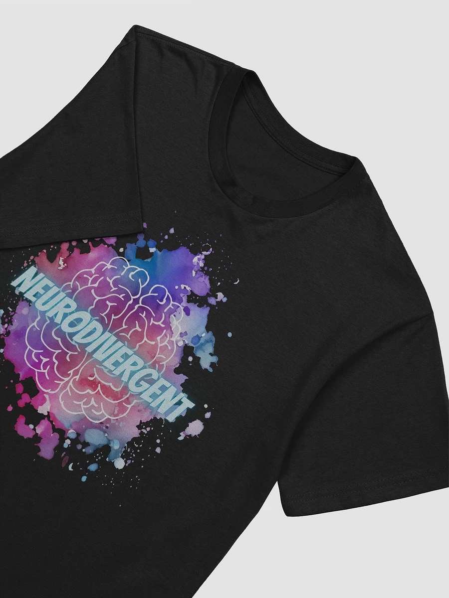 NeuroDivergent Paint Splatter Brain Super Soft Shirt product image (30)