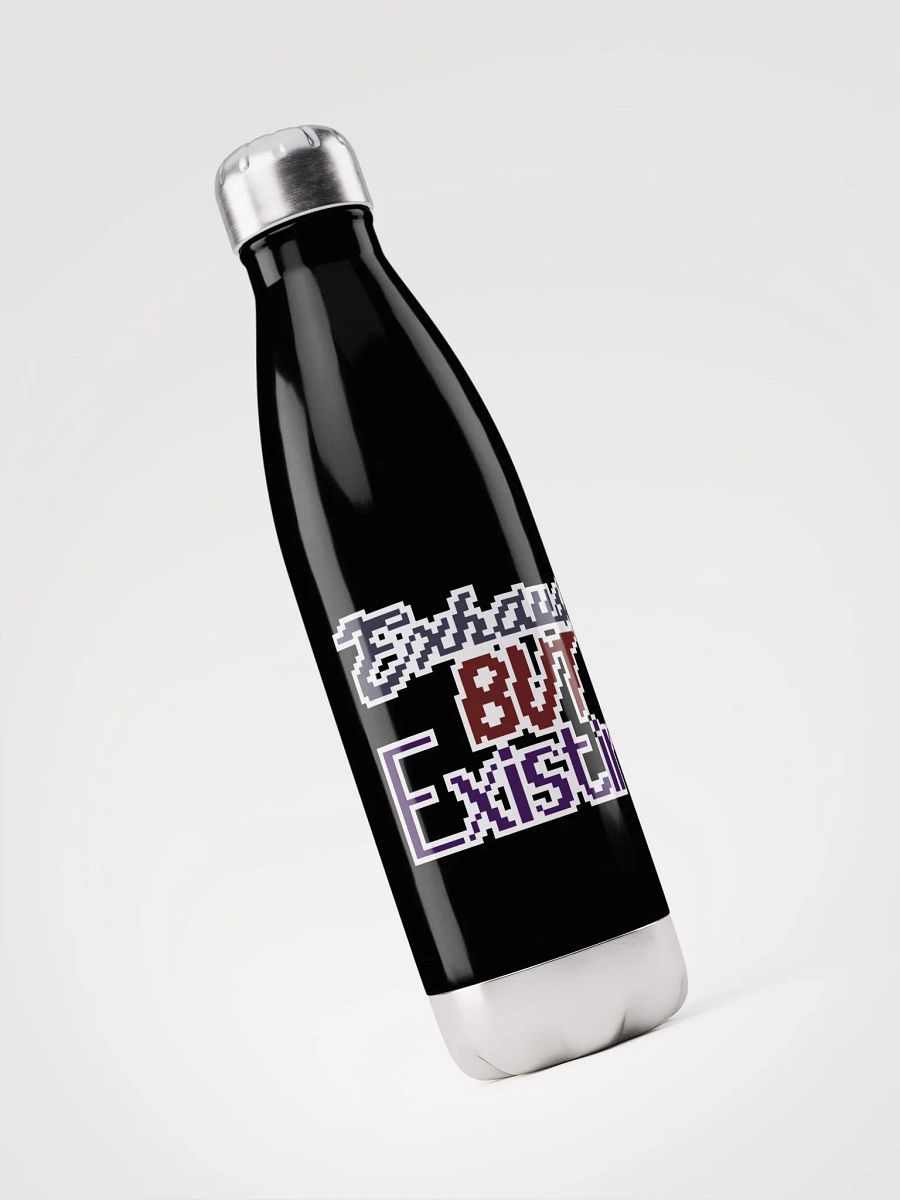 Exhausted but Existing Water Bottle product image (6)